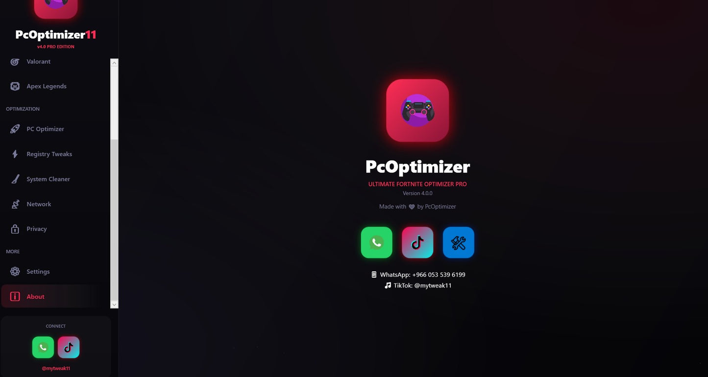 PcOptmizer App